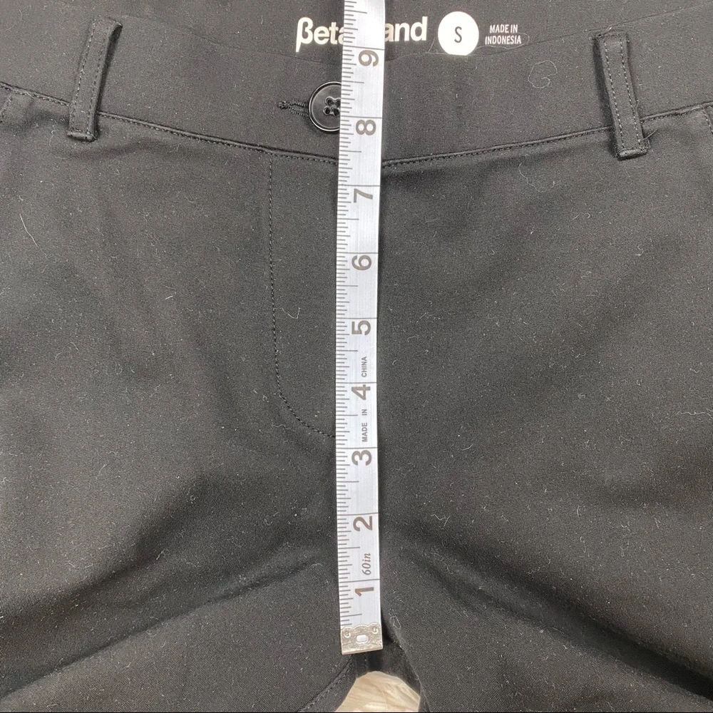 Betabrand Boot-Cut Classic Dress Pant Yoga Pants (Black) - Picture 10 of 12